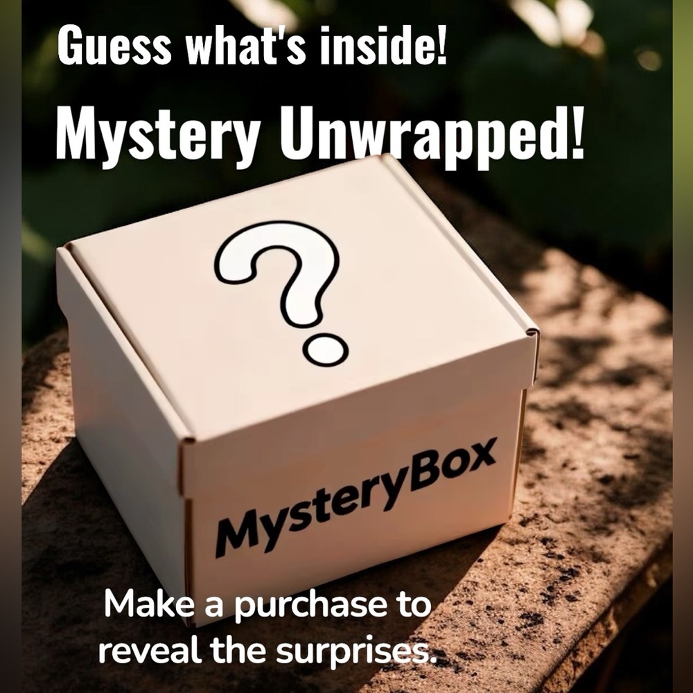 MysteryBox Surprise Package try your luck. Ships immediately.